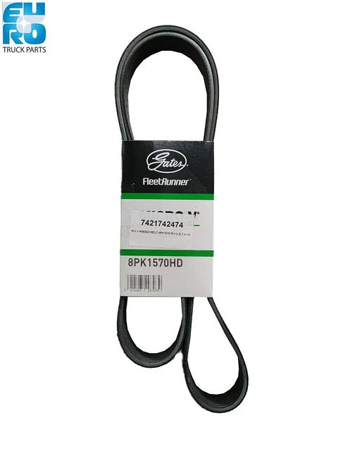 RVI V-RIBBED BELT 8PK1570 RVI C,D,T,K 13-  7421742474