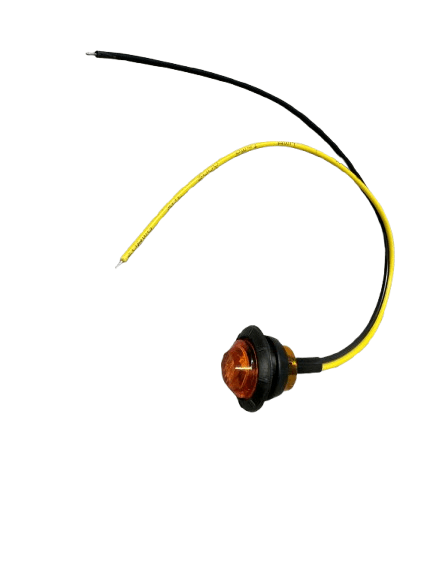 DAK BEUGEL LED 24V ORANGE SPOT LAMP ROND KLEIN 000218O
