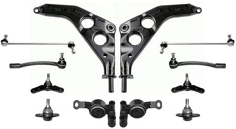 Mini R50 draagarm Mini R53 Draagarm Mini R50 spoorstang Mini R53 fuseekogel Mini R50 R53 stabilisatorstang