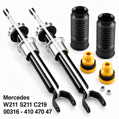 Mercedes W211 schokdemper Mercedes S211 schokbrekers CLS C219 schokbrekers veerpoot