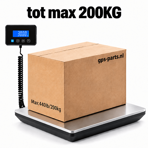 Weegschaal digitaal pakket weegschaal pakketweegschaal max 200KG