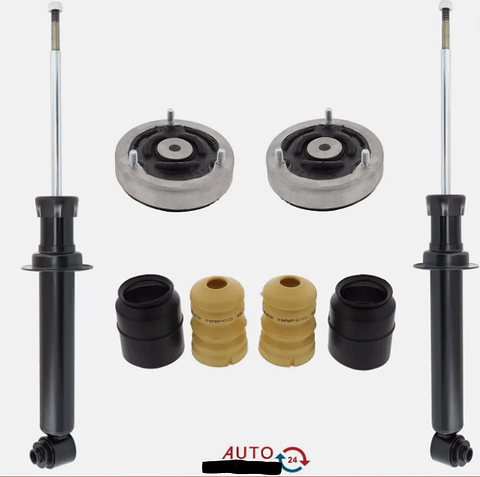 Schokbrekers BMW E60 schokdempers BMW E60 veerpootlager stoefhoezen