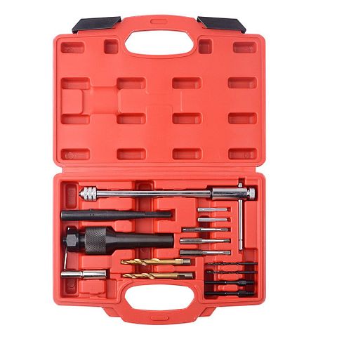 16 Delige Gloeibougie trekker set M8 - M10 mm gloeibougie verwijdering set