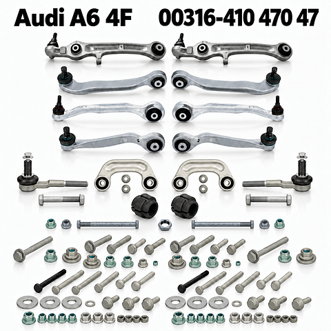 Audi A6 4F draagarmen Audi A6 C6 4F draagarm reactiearmen