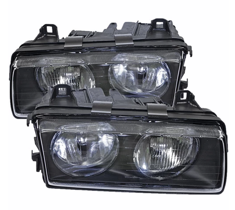 BMW E36 koplamp BMW E36 Touring koplampen BMW E36 Coupe