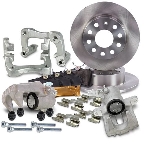 Remklauw Vw Golf 5 6 remschijven remblokken Audi A3 Seat Skoda 8E0698451