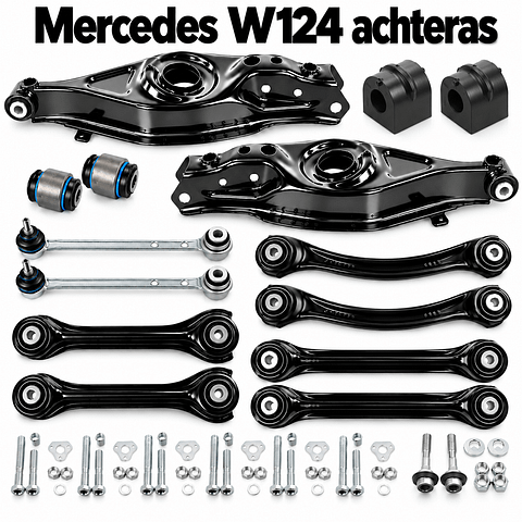 Draagarmen Mercedes W124 S124 A124 C124 ophanging achteras