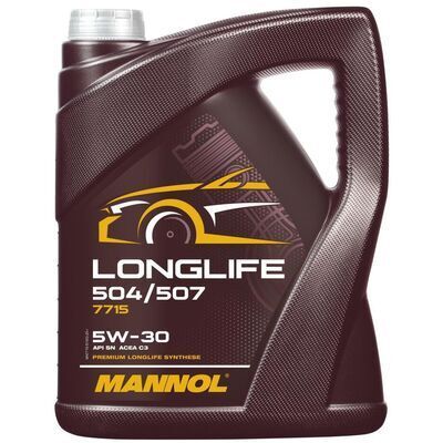 5L Motorolie SCT MANNOL Longlife 504/507 5W-30 Motorolie