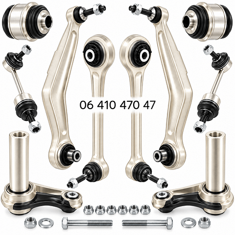 Draagarmen BMW E60 draagarm BMW E61 reactiearmen stabilisatorstangen achteras