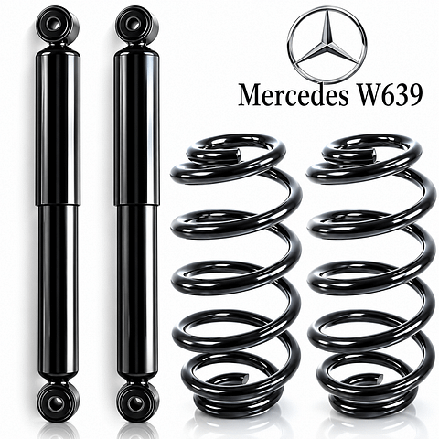Mercedes Viano schokdempers Mercedes Vito W639 veren schokbrekers