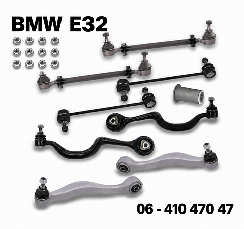 Draagarmen BMW E32 draagarm BMW E32 stabilisator reactiearm