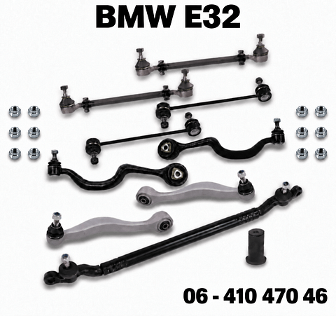 Draagarmen BMW E32 spoorstang BMW E32 draagarm