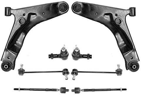 Draagarmen KIA Picanto I draagarm Hyundai i10 spoorstang fuseekogel 545010X000 545010X000