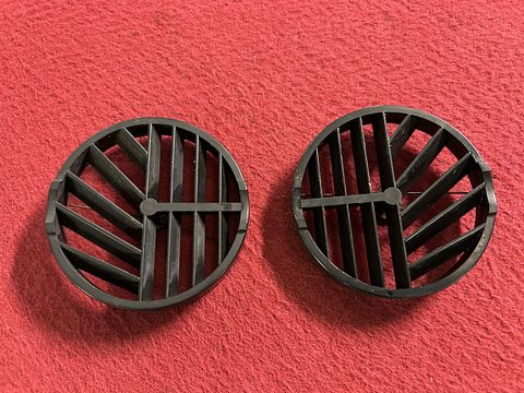 Alfa Romeo 1750 dashboard bovenste ventilatieroosters