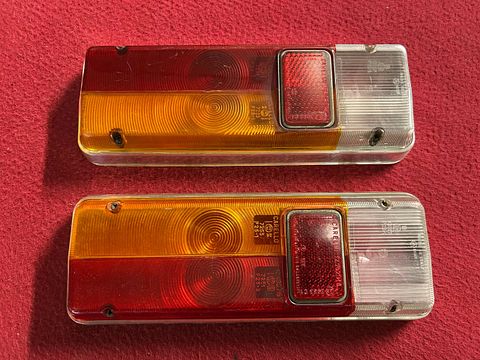 Alfa Romeo Giulia/Maserati Ghibli, Miura, Indy set rear light lens