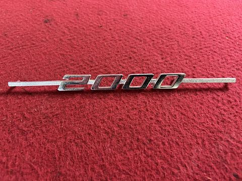 Alfa Romeo ”2000” GT Veloce embleem