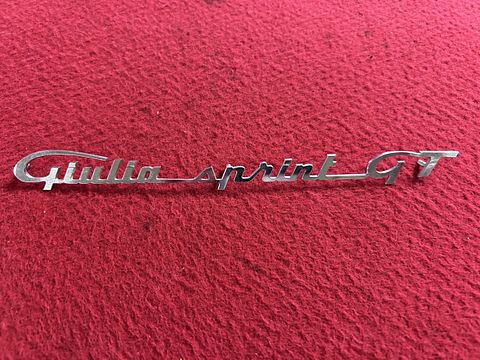 Alfa Romeo ”Giulia sprint GT” embleem