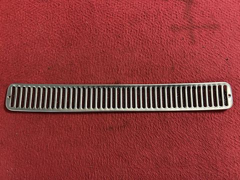 Ferrari 330 bonnet hood chrome trim vent