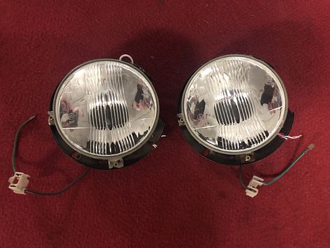 Fiat 124 Special koplampen