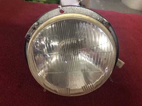 Fiat 124 Spider AS, BS en BS1 koplamp