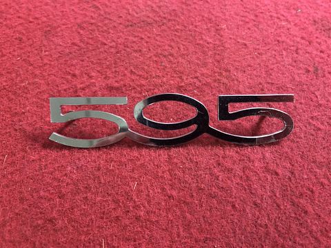 Fiat Abarth ”595” embleem