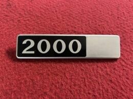 Lancia Beta ”2000” embleem