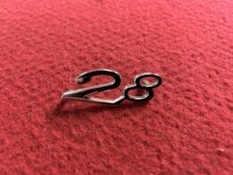 Lancia Flaminia ”2.8” embleem