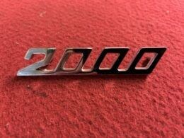 Lancia Flavia ”2000” embleem