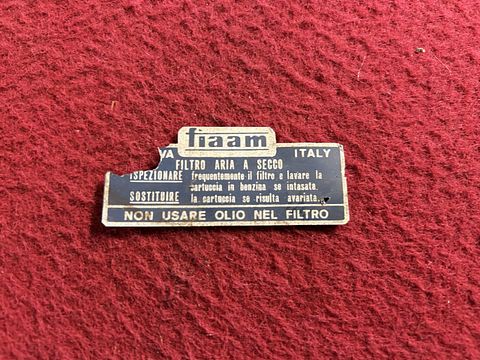 Maserati Ghibli ”fiaam” sticker