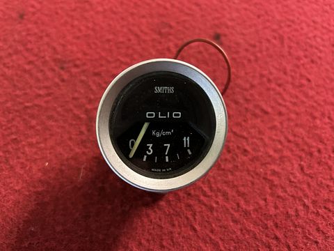 Maserati Mistral oliedrukmeter
