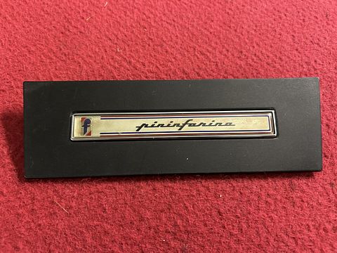 pininfarina” radioblindplaat