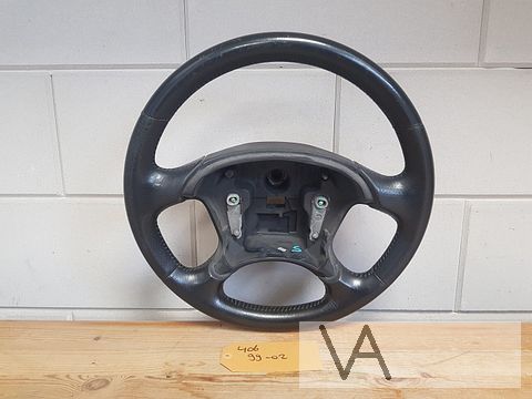 Peugeot 406 coupe zwart lederen stuur 1999 - 2002 €100