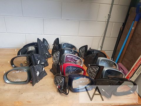 VW Golf 5 2003 -2008 spiegel passagier rechts elektrisch €30