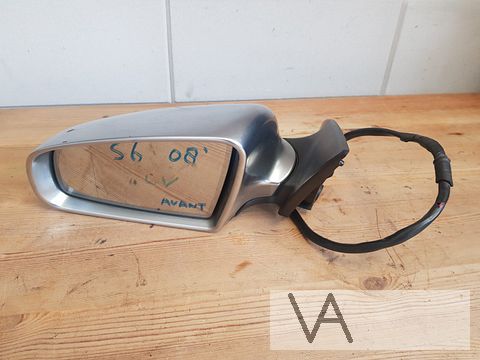 Audi A6 / S6 spiegel links 2004 - 2011 zelfdimmend glas €150