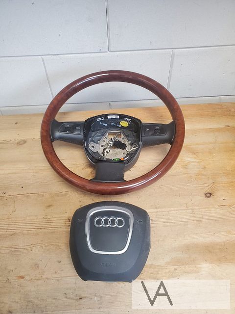 Audi A6 4f 2004 - 2011 houten stuur met airbag 4f0419091AR