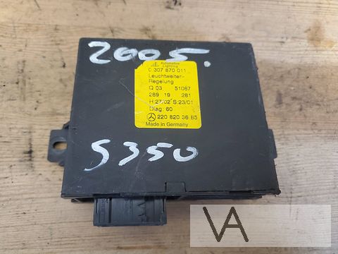 Mercedes S klasse W220 2002 - 2005 licht verlichting module