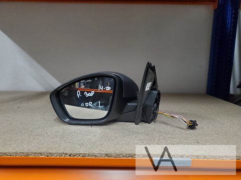 Peugeot 308 van 2013 tot 2020 spiegel links 11 draden grijs