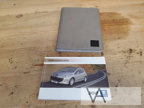 Peugeot 308 van 2007 tot 2013 handleiding instructieboekje