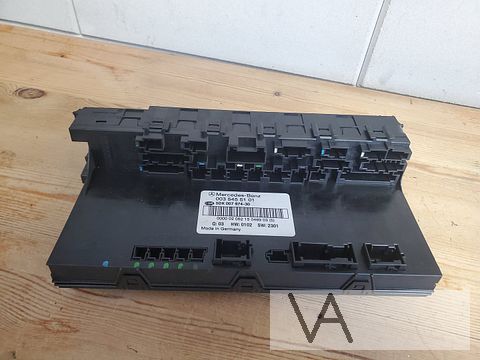 Mercedes C klasse W203 zekeringkast achter SAM 0035455101