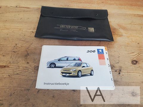 Peugeot 206 hatchback / sw handleiding instructieboekje €20