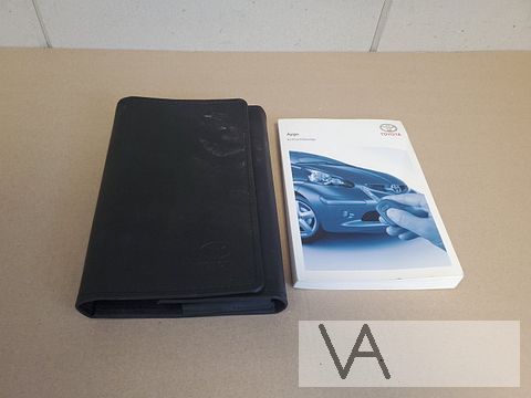 Toyota Aygo 2005 tot 2013 instructieboekje met lederen map