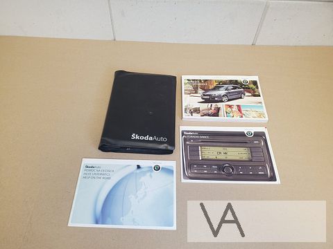 Skoda Fabia 2 2007 -2010 handleiding instructieboekje in map