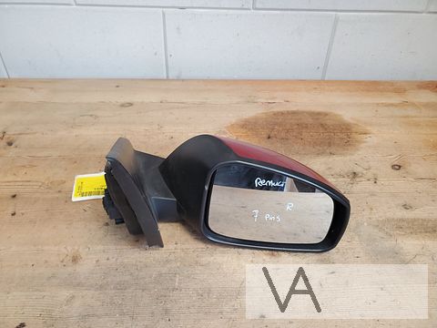 Renault Laguna 3 2007 - 2014 spiegel rechts rood 7 pins €50