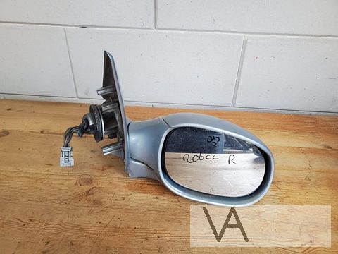 Spiegel 3x3 pins rechts Peugeot 206 cc blauw 2000 - 2006 €30