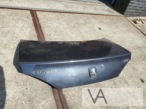Peugeot 406 coupe 1997 - 2005 achterklep kofferdeksel grijs