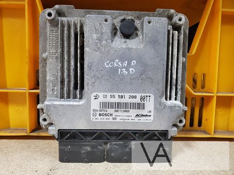 Opel Corsa D 2010-2014 ecu motorcomputer 1.3 diesel 55581288
