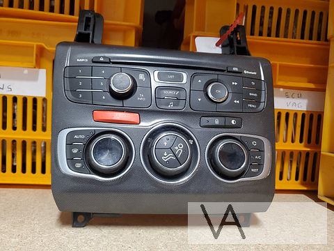 Citroen C4 vanaf 2009 kachel en radio bediening paneel clima