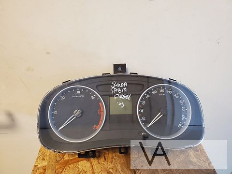 Skoda Fabia 2008 - 2014 tellerklok cockpit DIESEL 5j0920811c