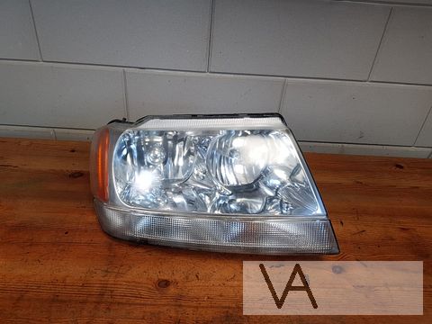 Koplamp rechts Jeep grand Cherokee 1999 - 2005 schadevrij 75
