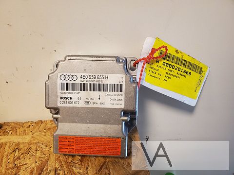Audi A8 d3 2002 - 2009 airbag module 4e0959655h / 0285001672